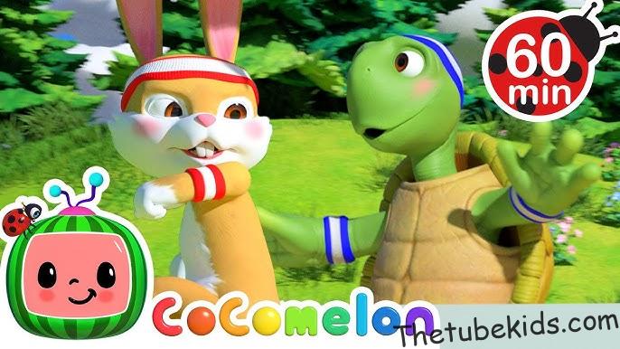 The Tortoise and the Hare in CoComelon Songs 3 The Tortoise and the Hare Race! 🐢🐰 CoComelon Nursery Rhymes 🍉 | Sing Along Songs for Kids 🎵