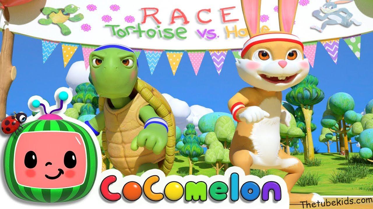 The Tortoise and the Hare in CoComelon Songs 1 The Tortoise and the Hare | CoComelon Nursery Rhymes & Kids Songs
