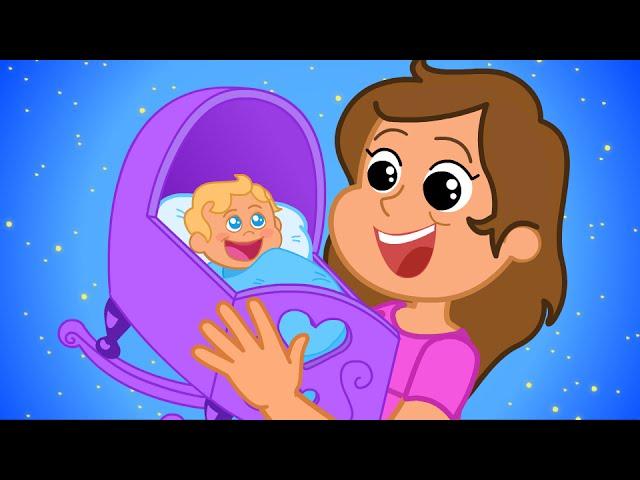 Rock-A-Bye Baby | Kids Songs | by Little Angel