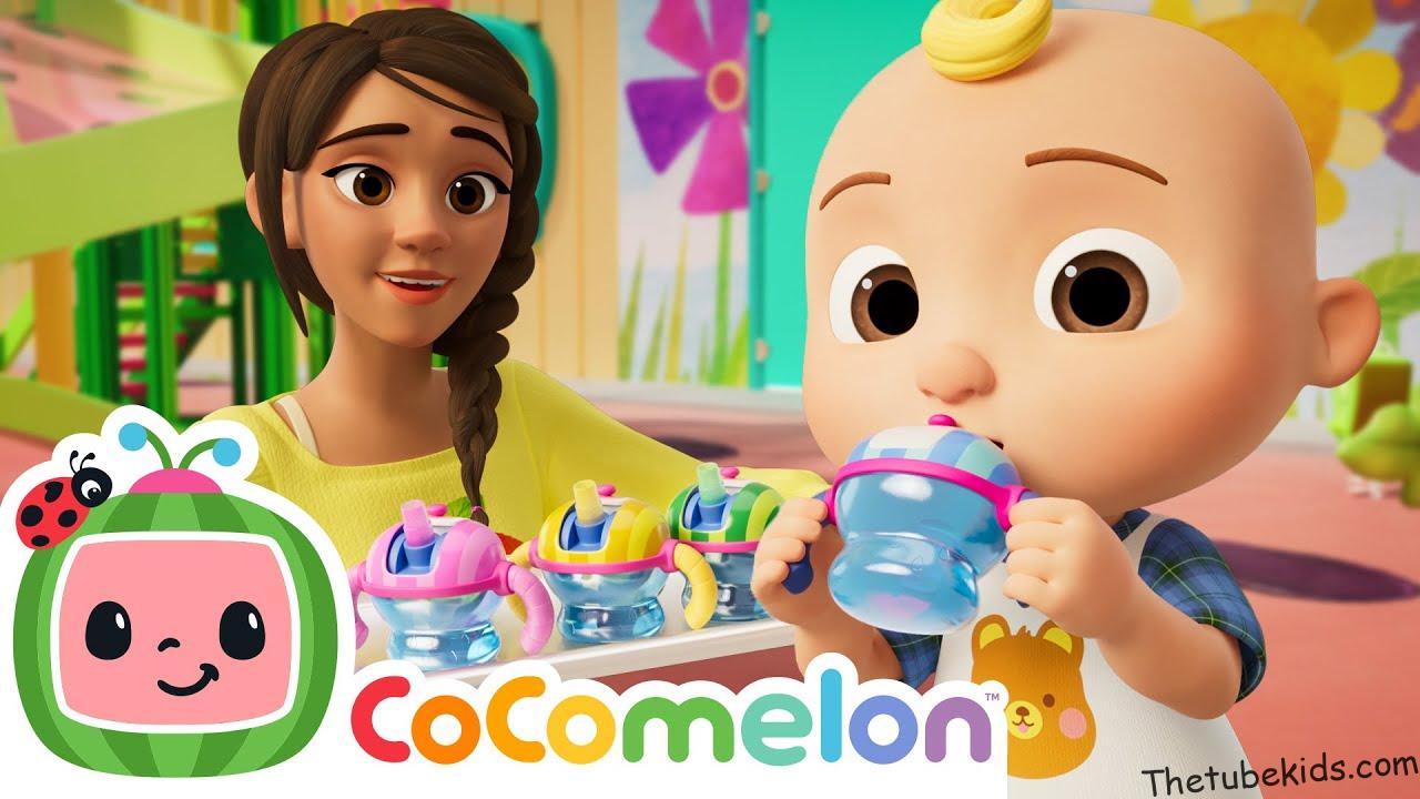 Sippy Cup Song with JJ & Ms. Appleberry! | CoComelon Nursery Rhymes & Kids Songs