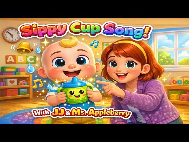 Sippy Cup Song with JJ & Ms. Appleberry! | CoComelon Nursery ...